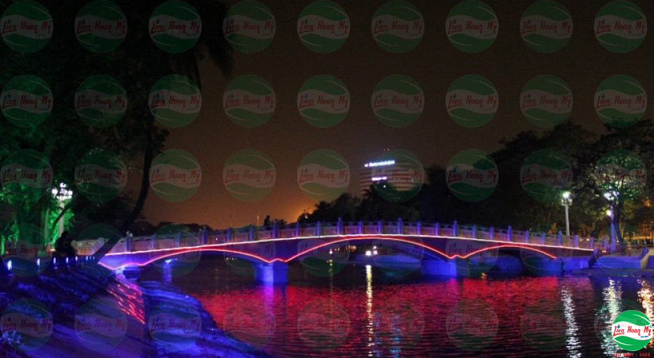 Hệ thống chiếu sáng công viên Thống Nhất